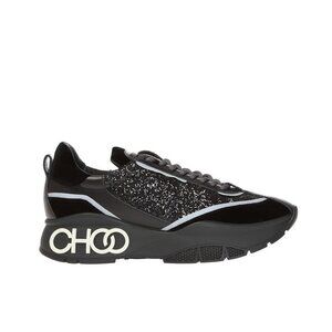 Jimmy Choo Women's 'Raine' Glitter Sneakers Black